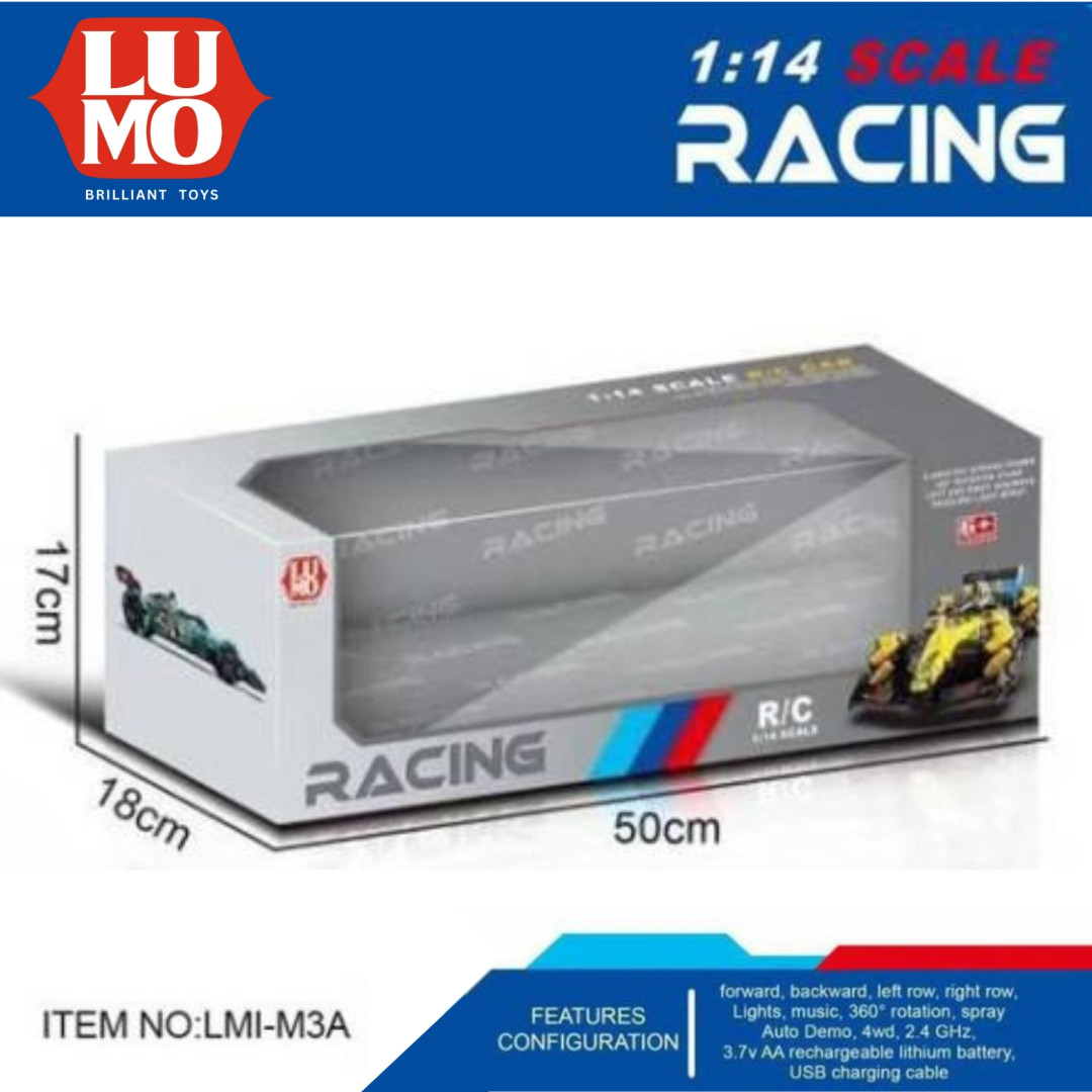 R/C F1 RACING CAR WITH SMOKE