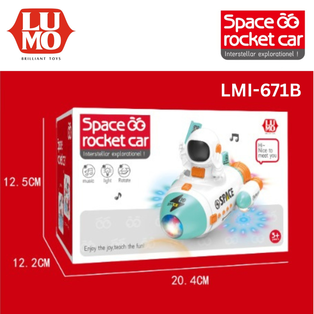 B/O SPACE ROCKET CAR