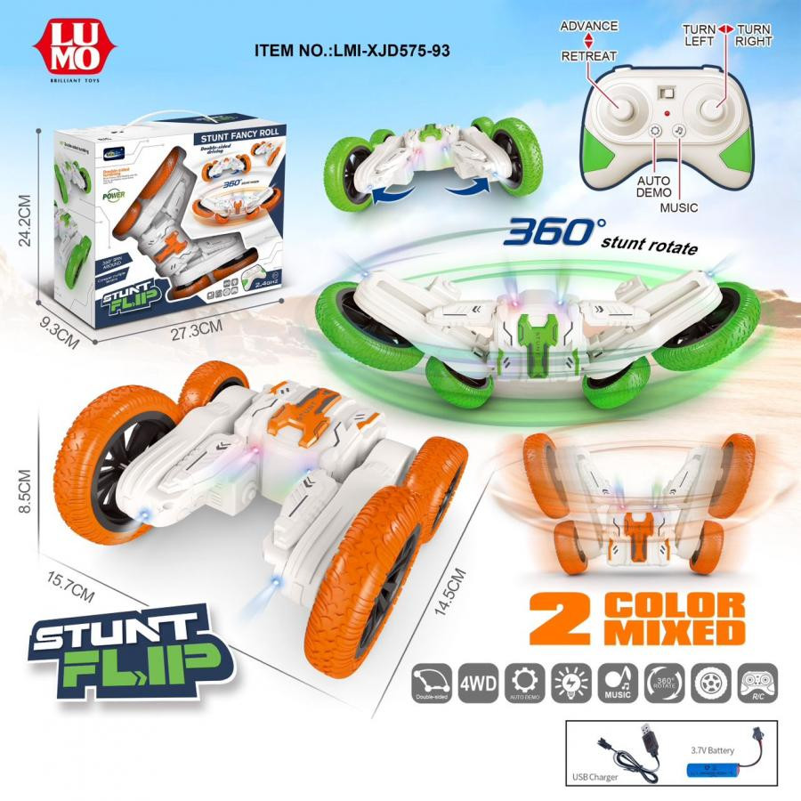 R/C STUNT FLIP CAR