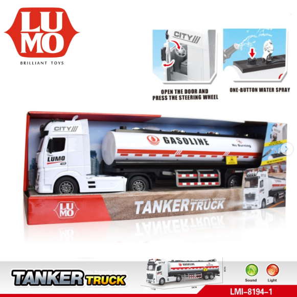 FRI GASOLINE TANKER TRUCK WITH LIGHT MUSIC